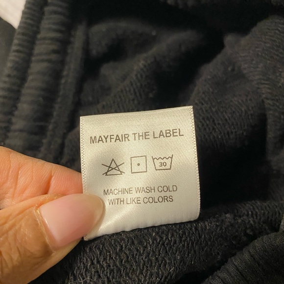 Mayfair The Label x The Uncomfortable Black sweatpants M/L - Picture 11 of 11
